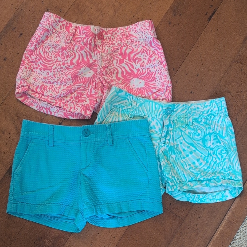 3 Pairs of Lilly Pulitzer Shorts